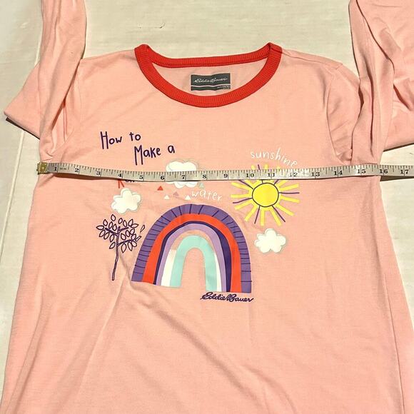 Eddie Bauer Bundle of Two (2) Pajama Tops Girls L Large 14-16 - Picture 3 of 5